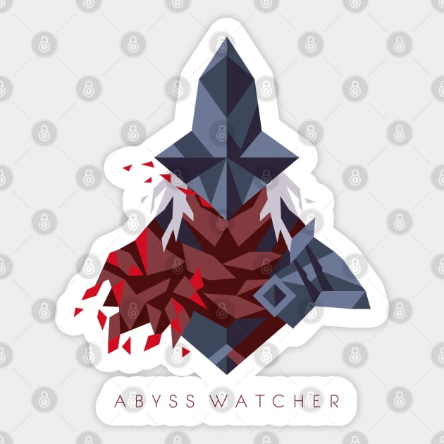 Abyss Watcher Sticker by nahamut